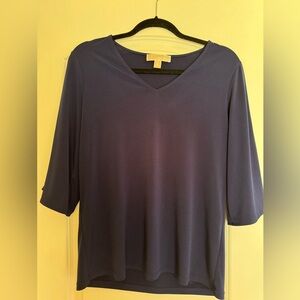 Navy blouse
